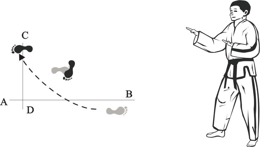 taekwondo tul dangun movement 3