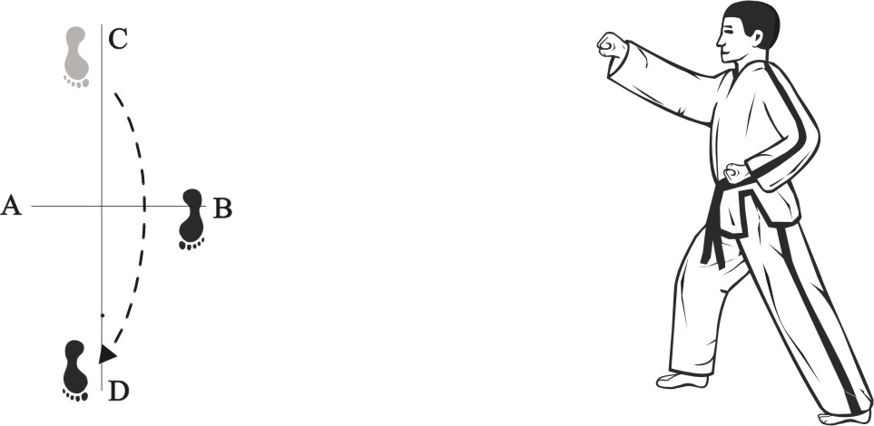 taekwondo tul dangun movement 6