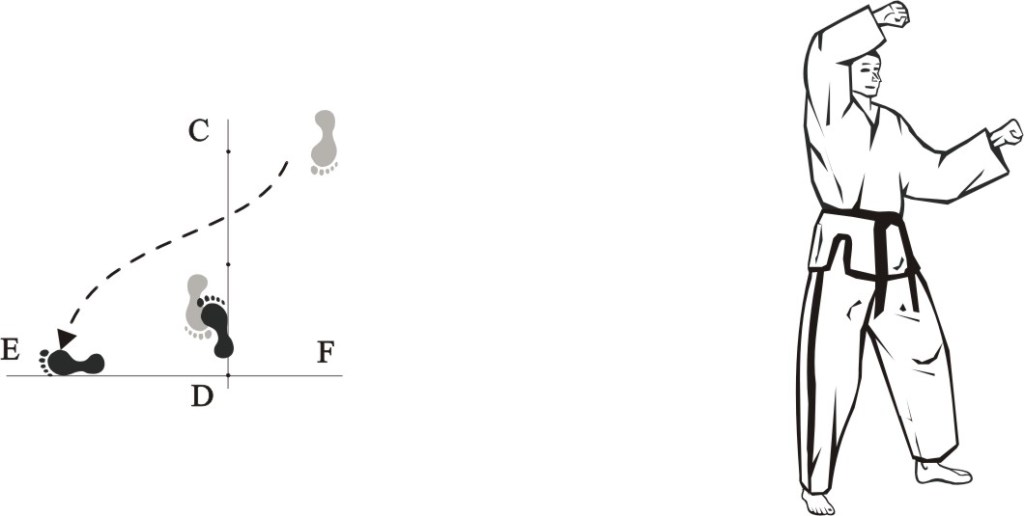 taekwondo tul dangun movement 9