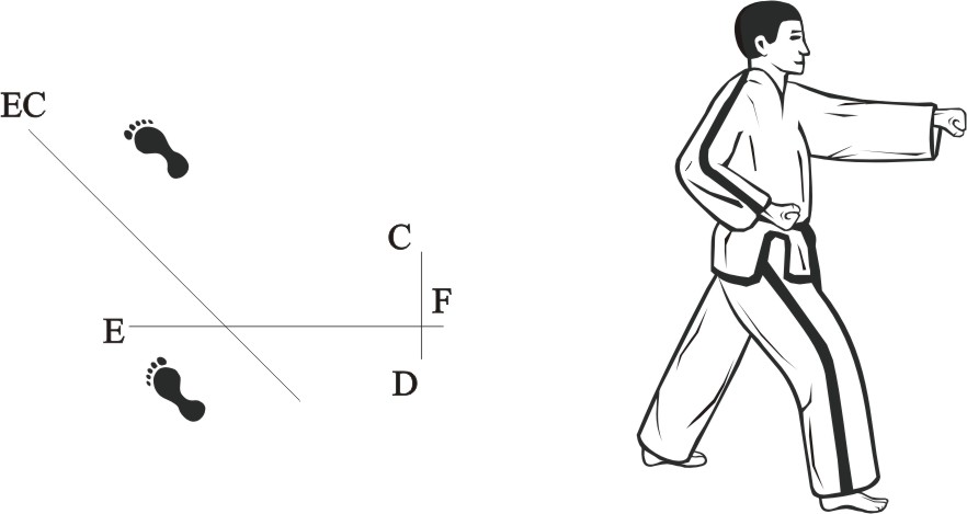 taekwondo tul dosan movement 16