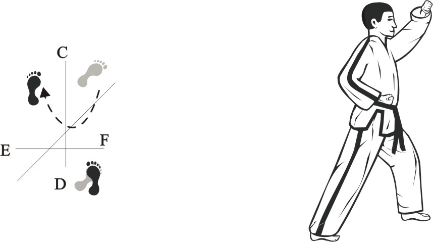 taekwondo tul dosan movement 21