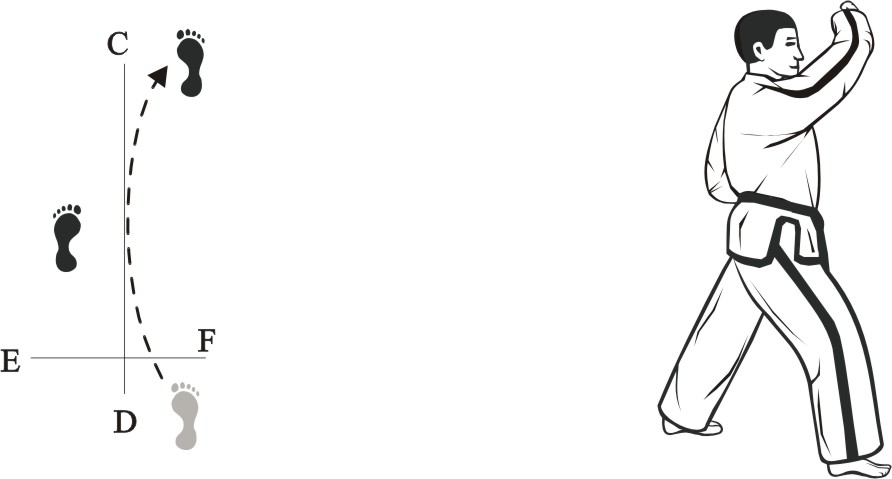 taekwondo tul dosan movement 22