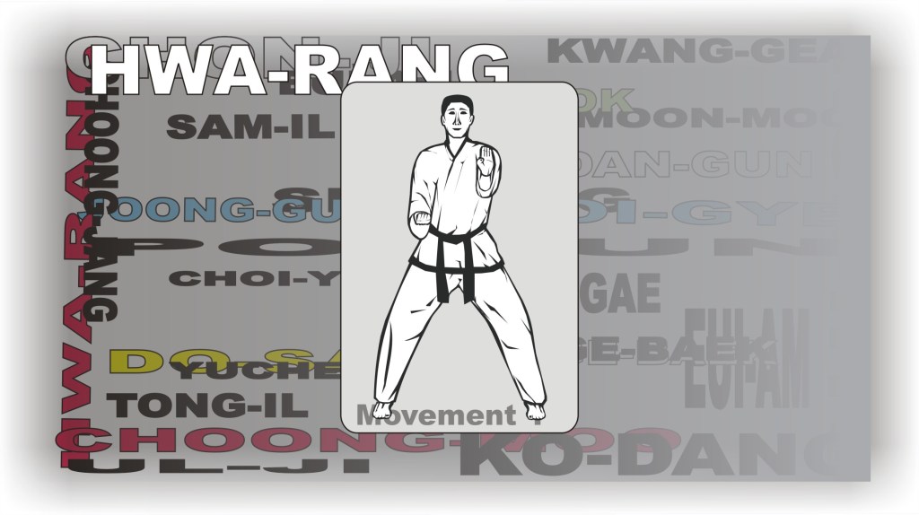 taekwondo-tul-hwarang-step-1