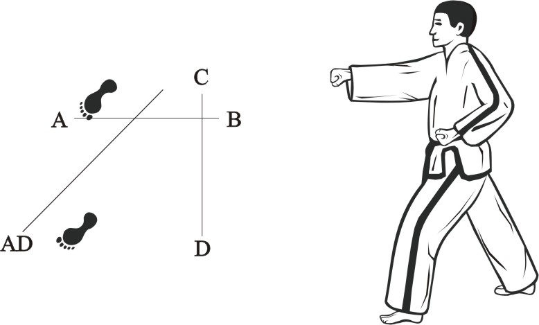 Taekwon-do Tul Yul-Gok movement 10
