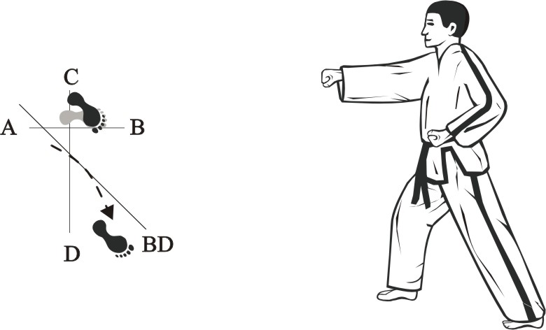 Taekwon-do Tul Yul-Gok movement 13