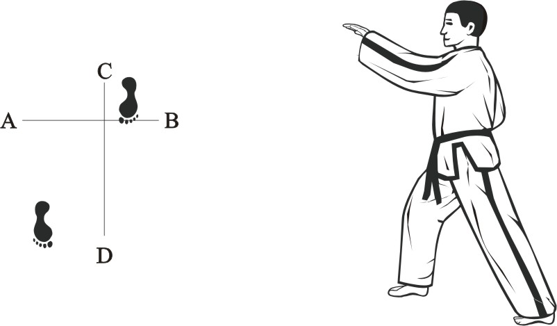 Taekwon-do Tul Yul-Gok movement 16