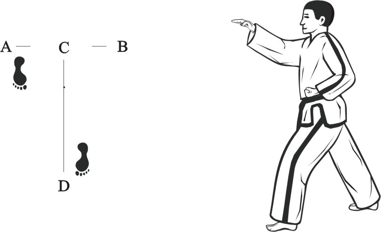 Taekwon-do Tul Yul-Gok movement 19