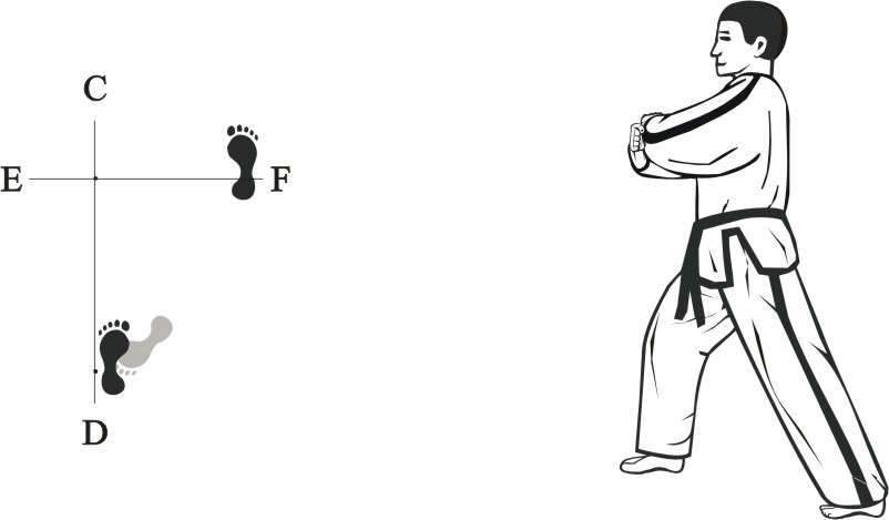 Taekwon-do Tul Yul-Gok movement 27