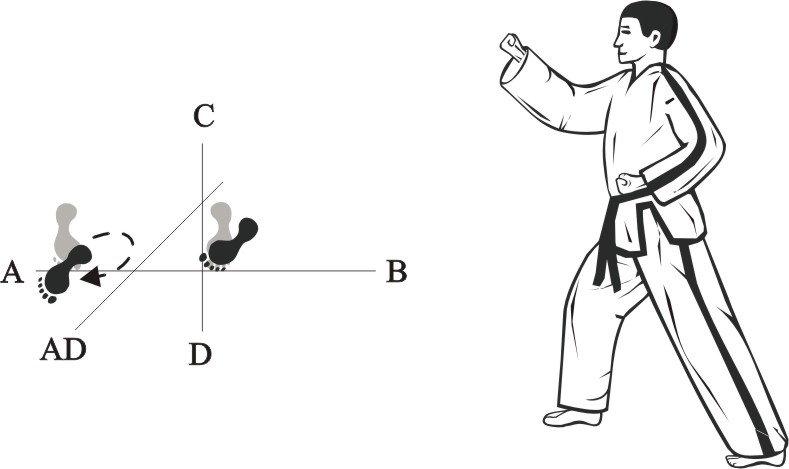 Taekwon-do Tul Yul-Gok movement 7