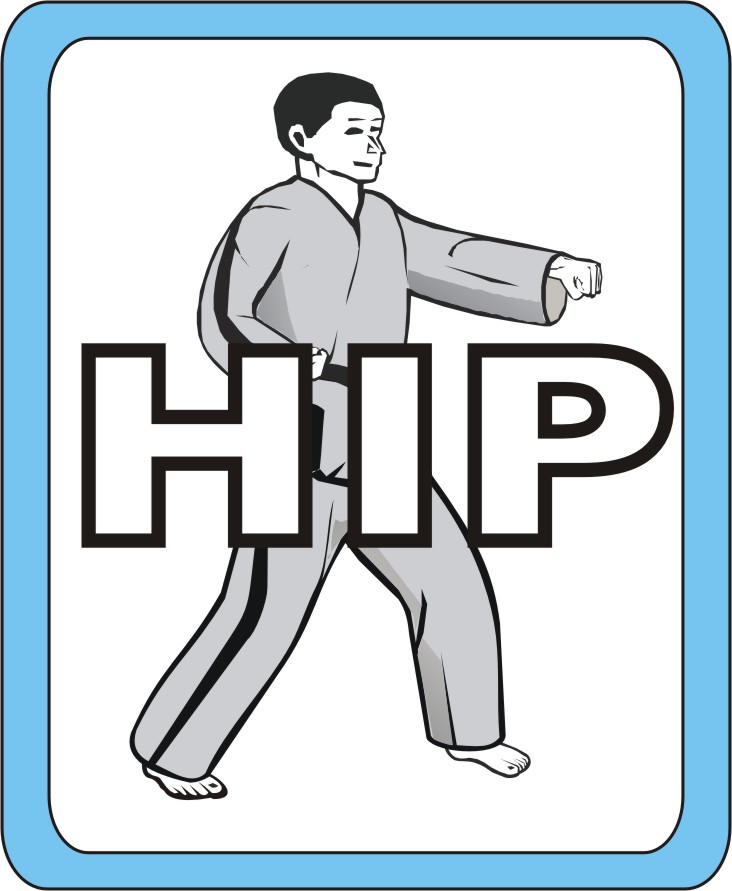 This button links to an explanation of the hip movement as a characteristic of this style of Taekwon-do.